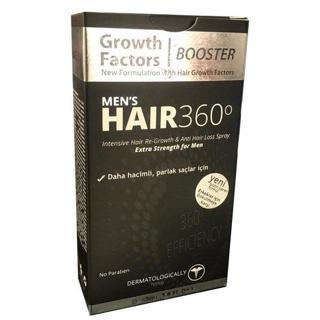 Hair 360 Men Booster Growth Factors Hair Spray 50 ml Erkekler için Saç Spreyi