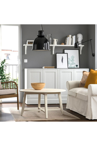 Ikea Halı, Natürel-Siyah, Uzunluk: 180 Cm  Genişlik: 120 Cm  Alan: 2.16 M² Kalınlık: 2 Mm %100 Pamuk