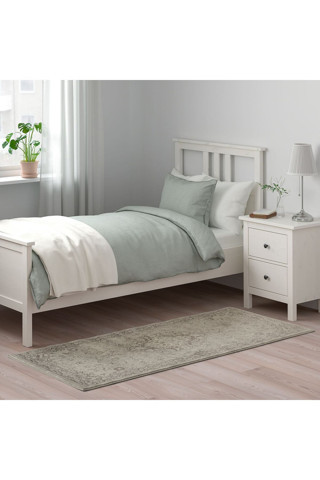 Ikea Halı, Açık Gri, 80X180 Cm Lekeye Karşı Korumalıdır.