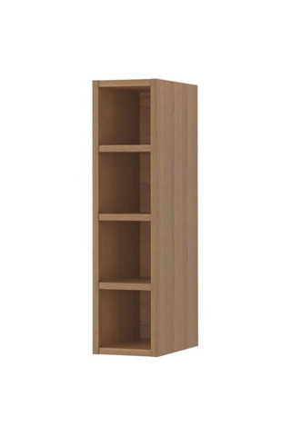 Ikea Açık Mutfak Dolabı, Kahverengi-Dişbudak, 20X37X80 Cm