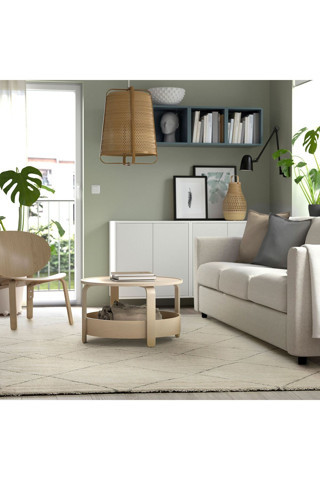 Ikea Tversted, Büyük Halı, Bej, 200X300 Cm, Dikdörtgen, Kısa Tüylü