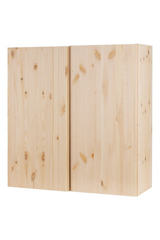 Ikea Kapaklı Dolap, Çam, 80X30X83 Cm Masif Çam