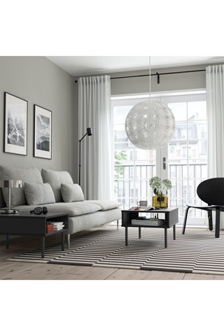 Ikea Orta Sehpa Antrasit, 70X50 Cm