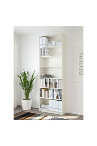 Ikea Bılly, Kitaplık, Beyaz, 80X28X237 Cm