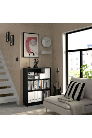 Ikea Kitaplık, Venge, 80X28X106 Cm