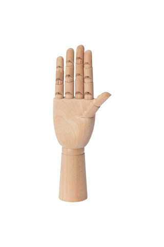Ikea Handskalad Ahşap Dekorasyon Natürel El 30 Cm
