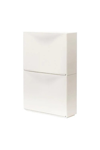 Ikea Trones Plastik Ayakkabılık - Ayakkabı Dolabı - Beyaz
