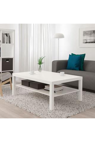 Ikea - Lack, Orta Sehpa, Beyaz, 118X78 Cm
