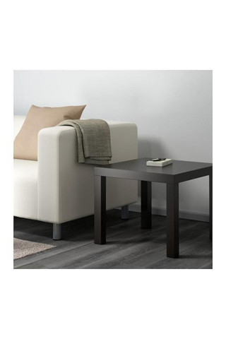 Ikea Lack Yan Sehpa Mobilya - Venge Renk - 55X55 Cm