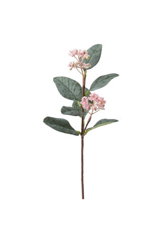 Ikea Smycka Yapay Çiçek, Okaliptüs-Pembe, 30 Cm