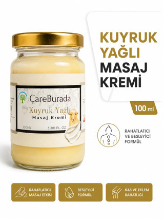 ÇareBurada Kuyruk Yağlı Masaj Kremi 100 ml.