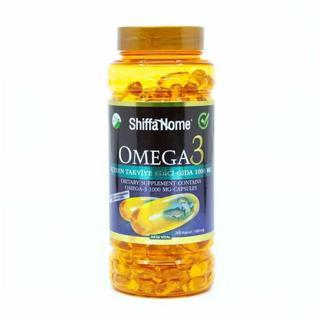 Shiffa Home Omega 3 Balık Yağı DHA EPA Soft 1000 mg 200 Softjel Kapsül