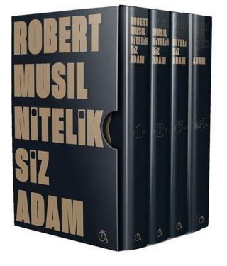 Niteliksiz Adam Seti-4 Kitap Takım Kutulu - Robert Musil - Aylak Adam