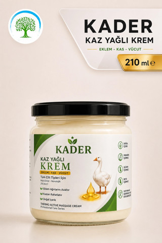 ÇareBurada - KADER Kaz Yağlı Krem 210 ml