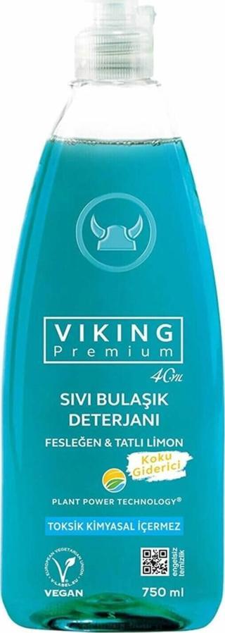 Viking Sıvı Bulaşık Deterjanı Fesleğen Limon 750 ml