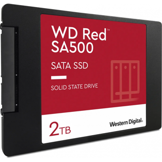 WD Red SA500, WDS200T2R0A, 2TB, 560/530, SERVER ve NAS için Enterprise, 2,5&quot; SATA, SSD