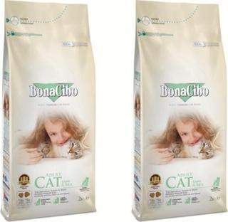 Bonacibo Kuzu Etli Yetişkin Kedi Maması 2 Kg X 2 Paket Toplam 4 Kg