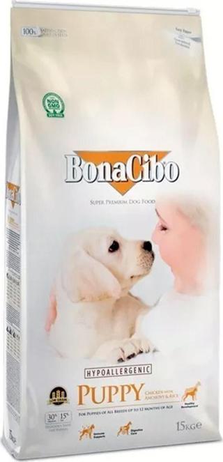 Bonacibo Puppy 15 Kg Tavuklu Ve Balıklı Yavru Köpek Maması