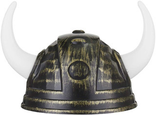 Lunaev Viking Başlığı Asteriks Başlığı Altın Renk Parti Aksesuarları