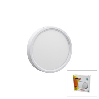 Lunaev Nisaluce Epl-18SÜ 18 W Beyaz Metal Kasa Sıva Üstü Yuvarlak LED Slim Panel 1260LM BEYAZ=6500K 