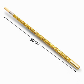 Lunaev 30 cm Altın Gold Payetli Sigara Tutacağı – 1920’ler Gatsby Parti Aksesuarı