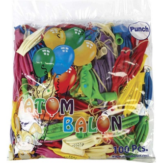 Lunaev Punch - Büyük Balon 100 Parça