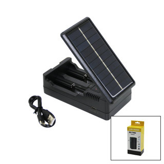 Lunaev Lı-Ion Charger Ms-TYN82 Solar - Güneş Enerjili 2Lİ Pil Şarj Aleti 1200mA
