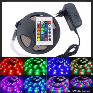 Lunaev Atek LED Işık 5 Metre Şerit LED RGB Işıklı