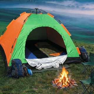 Lunaev 6 Kişilik Otomatik Kurulum Kamp Çadırı – Outdoor Aile, Doğa, Suya Dayanıklı Hızlı Kurulum Çad