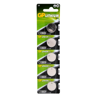 Lunaev Gp LITH.GPCR2025-7C5 Para Pili 3 V 5Lİ Kart Piller