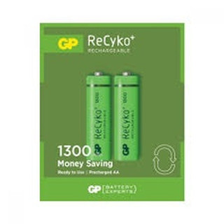 Lunaev Gp Recyko 1300mAh Aa Şarjlı Kalem Pil 132C133 2Lİ Kart