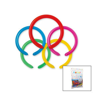 Lunaev Sosis Uzun Balon 2 İnç - 5 cm - 100PCS