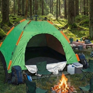 Lunaev 8 Kişilik Otomatik Kurulum Kamp Çadırı – Outdoor , Suya Dayanıklı Hızlı Kurulum Piknik ve Doğ