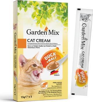 Garden Mix Ördekli ve Maltlı Kedi Ödülü 5 x 15 gr