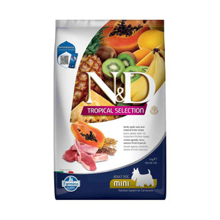 N&D Tropical Selection Düşük Tahıllı Kuzu Etli ve Tropikal Meyveli Küçük Irk Yetişkin Köpek Maması 5