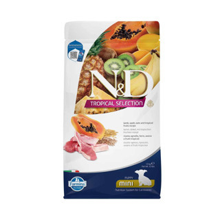 N&D Tropical Selection Düşük Tahıllı Kuzu Etli ve Tropikal Meyveli Küçük Irk Yavru Köpek Maması 1,5 
