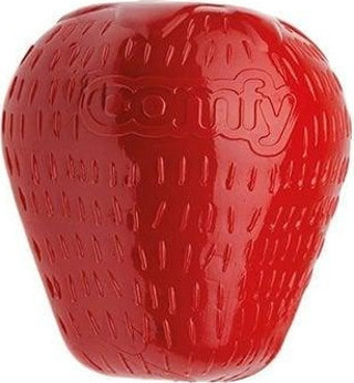Aquael Comfy Toy Çilek Şeklinde Ödül Hazneli Kedi ve Köpek Oyuncağı Kırmızı 7.5x6 Cm