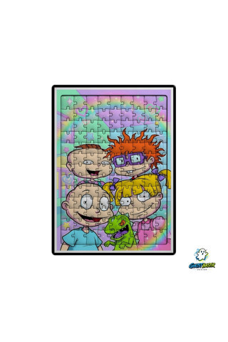 Rugrats 99 Parça Ayaklı Puzzle – Dekoratif Çocuk Yapbozu 0185
