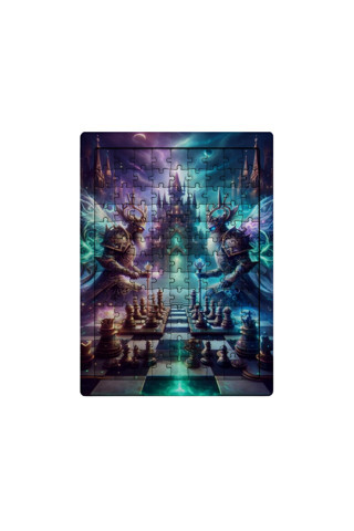 Fantastik Satranç 99 Parça Ayaklı Puzzle – Dekoratif Çocuk Yapbozu 066