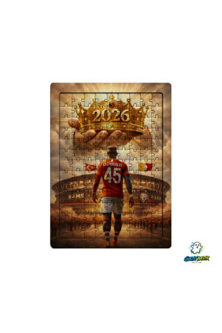 Galatasaray Osimhen 99 Parça Ayaklı Puzzle – Dekoratif Çocuk Yapbozu 0157