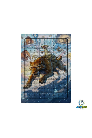 Buz Devri 99 Parça Ayaklı Puzzle – Dekoratif Çocuk Yapbozu 0147