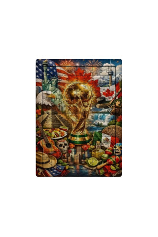 Dünya Kupası 99 Parça Ayaklı Puzzle – Dekoratif Çocuk Yapbozu 031