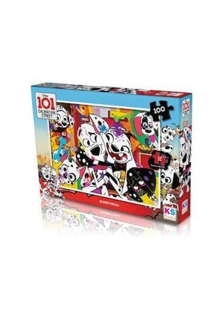 100 Parça 101 Dalmaçyalı Puzzle - Çocuklar İçin Eğitici Yapboz