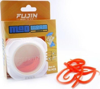 Fujin Mad Worm 9cm LRF Silikonu Orange