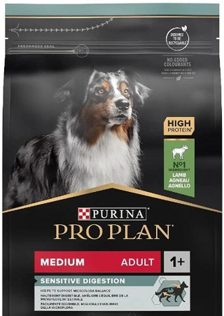 Pro Plan Sensitive Digestion Medium Kuzu Etli 3 kg Yetişkin Köpek Maması