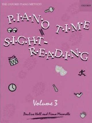 Piano Time Sightreading Book 3: Bk. 3 Pauline Hall Oxford University Press