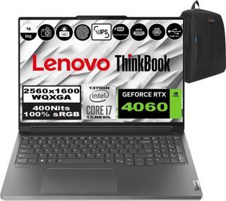 Lenovo Thinkbook 16P G4 İntel Core I7 13700H 64GB 1TB SSD 8GB-RTX4060 16'' WQXGAW11PRO 21J80032TRP03 +   Çanta