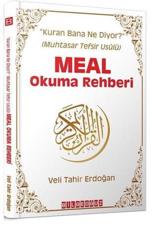 Meal Okuma Rehberi - Veli Tahir Erdoğan - Bilgeoğuz Yayınları