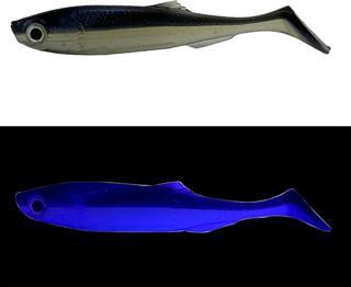 Mef Gamit 8cm 5 Adet Silikon Yem UV Naturel Hunter