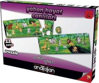 Anatolian 7460 Yaban Hayat Canlıları 22 Parça Puzzle